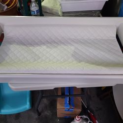 Changing table topper for dresser