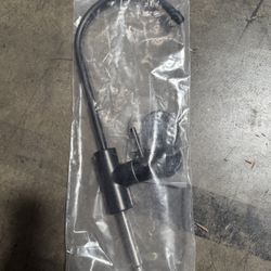 Water Filter Faucet Black 1/4'' Stainless Steel Sink Single Hole Kitchen