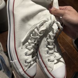 Men's White Converse 