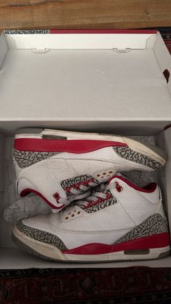 Cardinal Red Retro Jordan 3s
