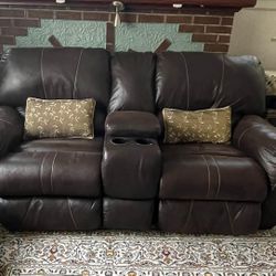 Recliner Leather Couches 