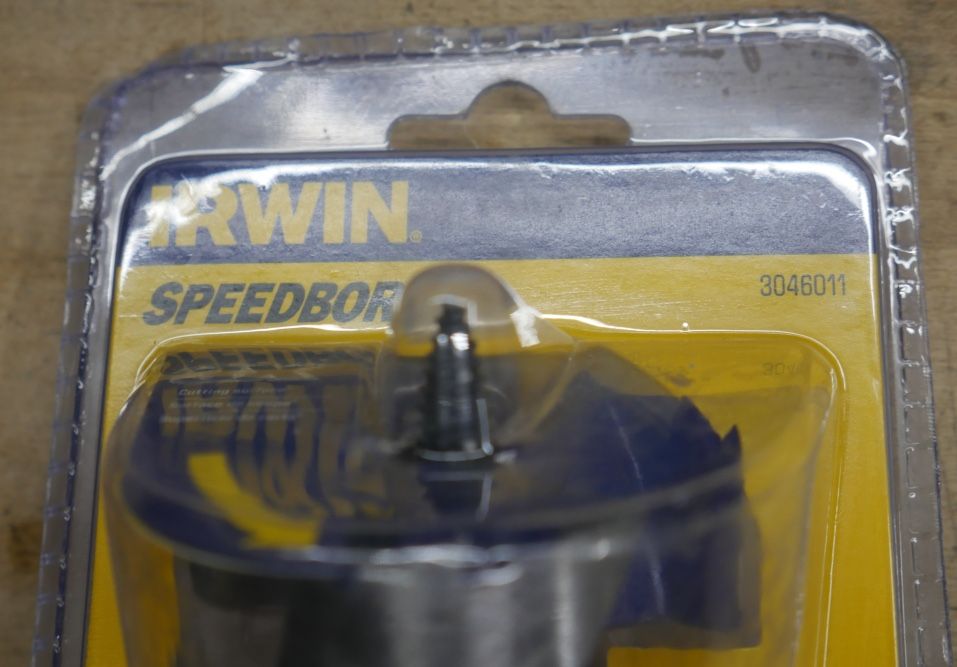 Irwin Industrial Tools (contact info removed) 2-1/8-Inch 3-Cutter Self Feed Drill Bit SPEEDBOR. new