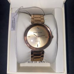 Anne Klein Women’s Diamond Accented Bracelet Watch