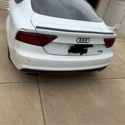 2016 Audi A7 rear bumper