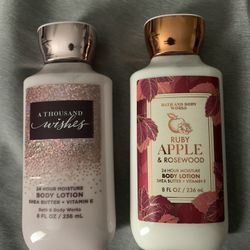 New Bath And Body Lotions $5 Each 
