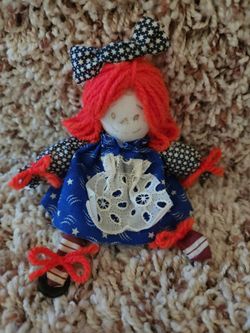 Handmade Raggedy Ann Doll