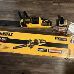 DeWalt Flex Volt 16” Chain Saw