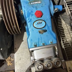 High pressure pump assembly with 30 hp motor and starter