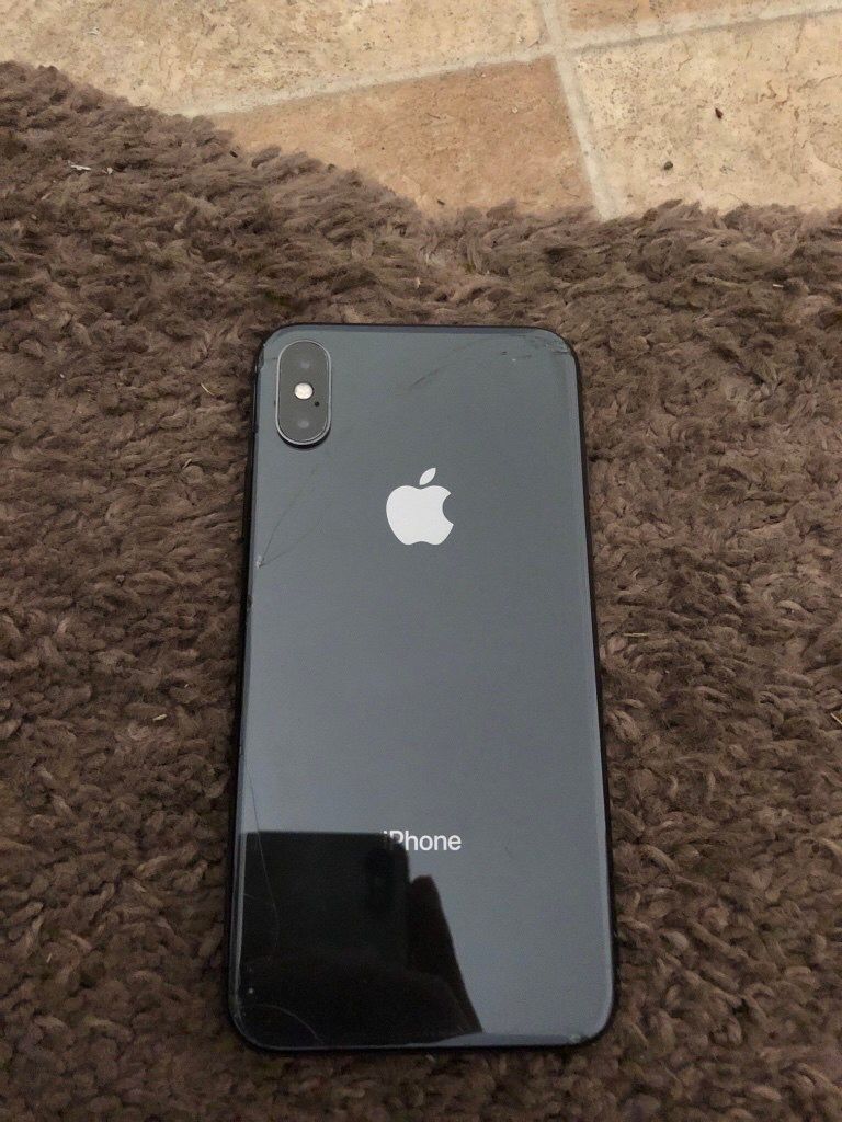 Space grey iPhone X