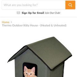 Thermo Outdoor Kitty House