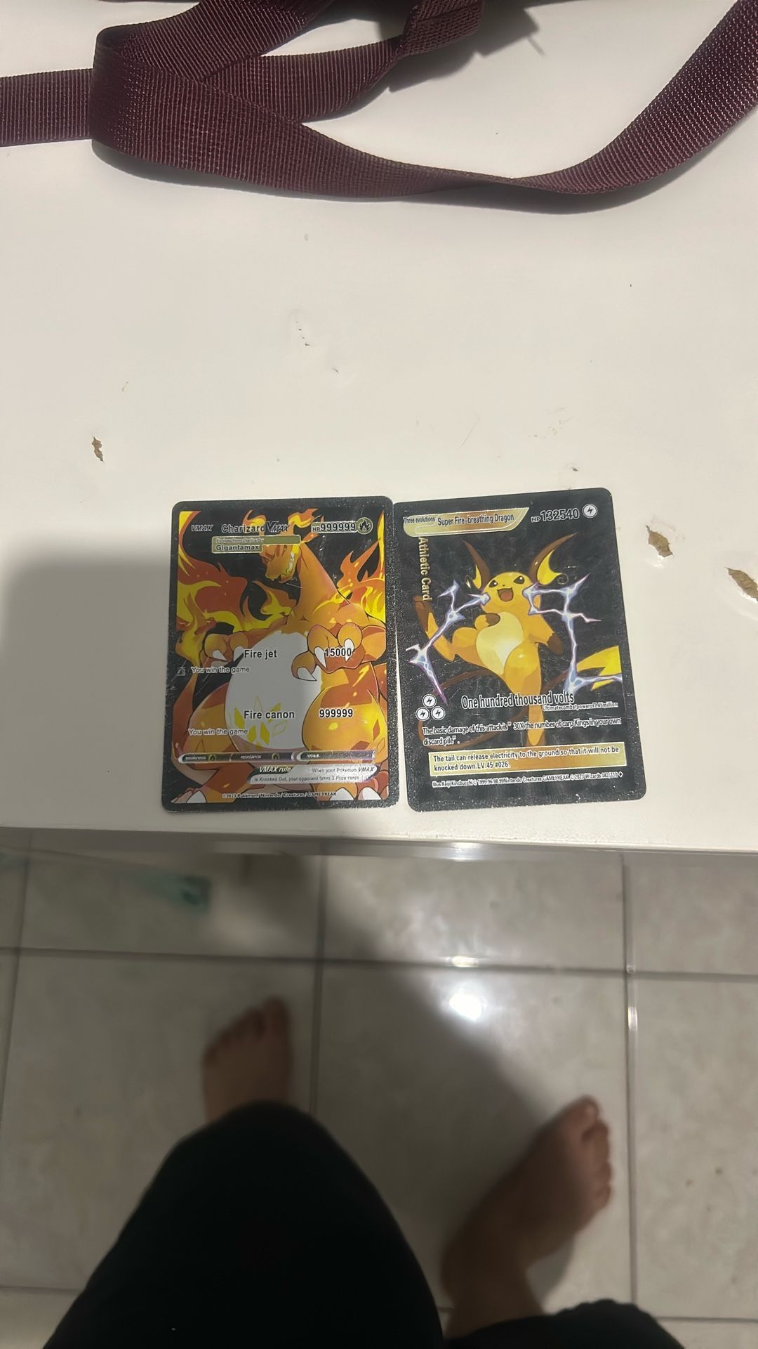 SúperFire Breathing Dragón And A Charrizard Vmax