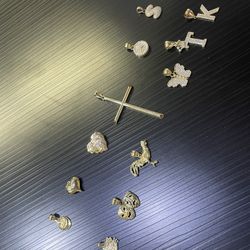 10K $ 14K Pendants  ‼️READ DESCRIPTION ‼️
