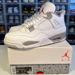 Air Jordan 4 Retro White Oreo 