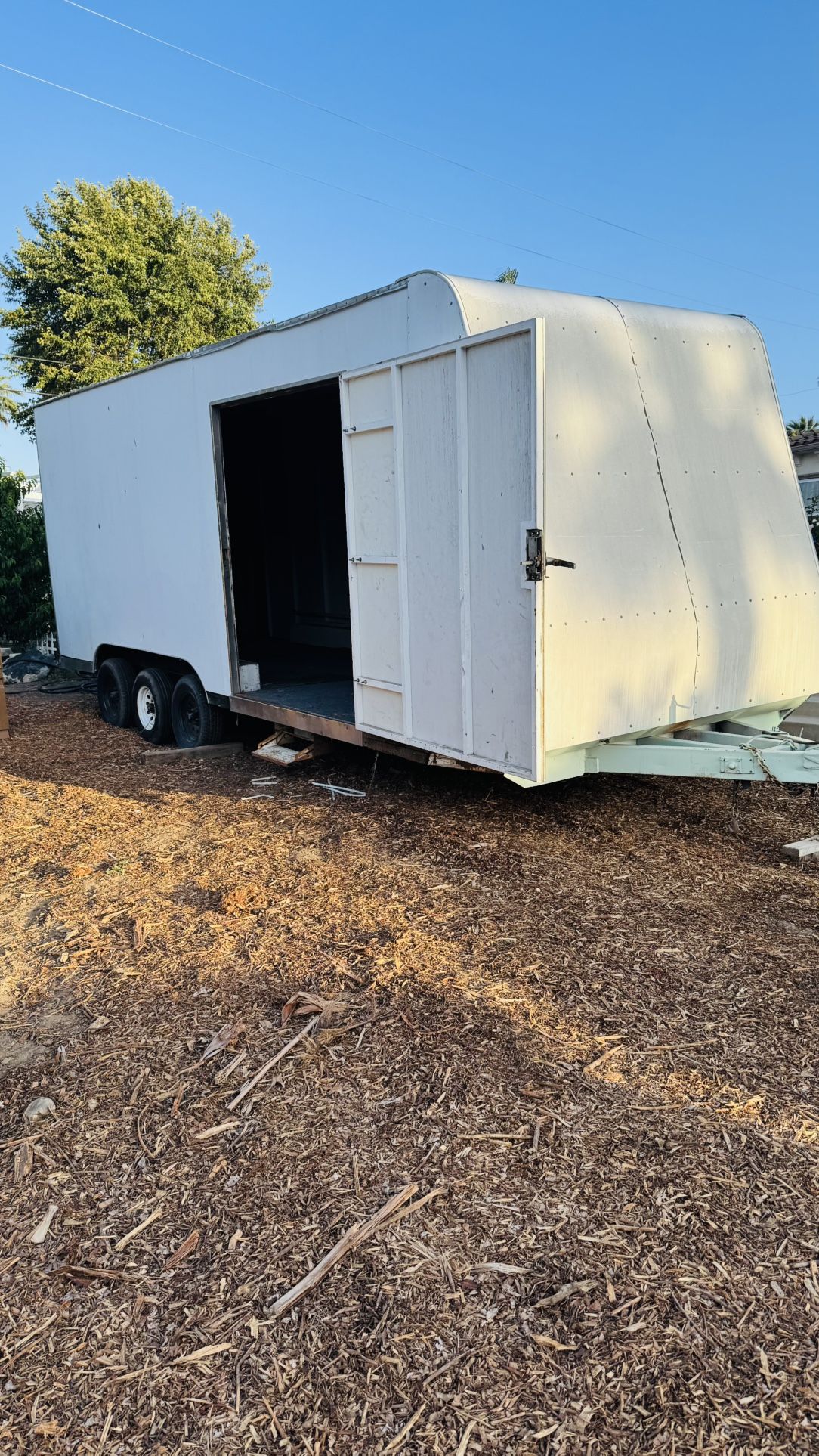 23 Feet Enclosed trailer, 8 Feet Tall