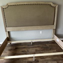 BEAUTIFUL KING BED AND DRESSER