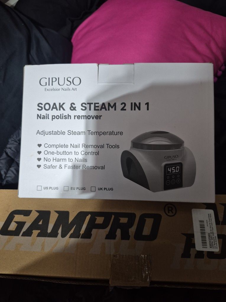 Soak&steam Nail Polish Remover