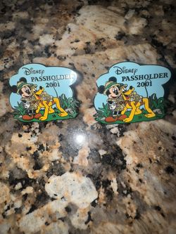 2001 Disney World Annual Pass Pin