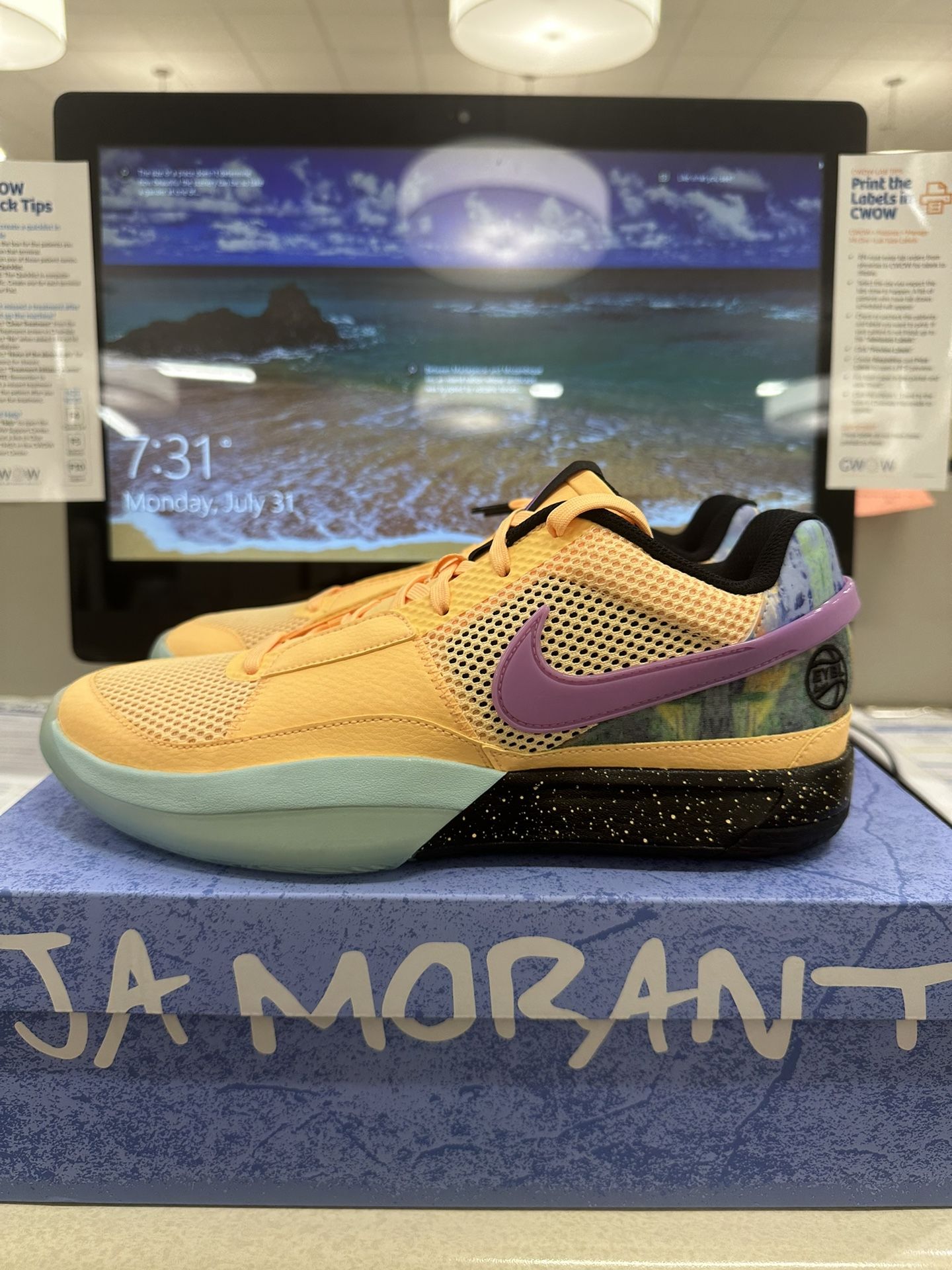 Nike JA1 EYBL Melon Tint
