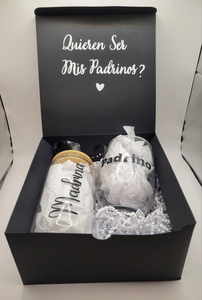 Padrino and Madrina Proposal Box