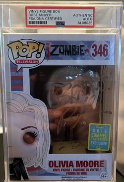 IZombie Olivia Moore Autograph Psa Funko 