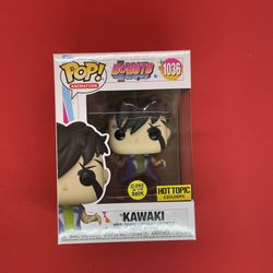 Kawaki Funko pop boruto 1036 Naruto Hot Topic Exclusive GITD Mint In Hand