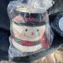 Scentsy Bluster Snowman Holiday
