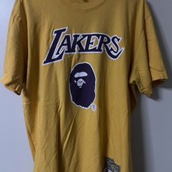 Lakers X Bape TEE medium 