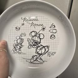 Disney Minnie And Mickey Lady Amd The Tramp Plates