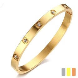 Unisex Fashion  Bracelets Titanium Bangle,Stainless Steel Bangles