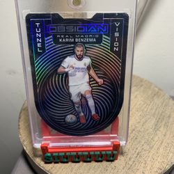 Panini obsidian tunnel vision Real Madrid Karim benzema  72/99