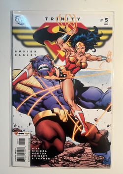 DC Comics Trinity #5 Wonder Woman Comic Book July 2008