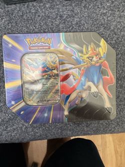 Zacian EX Tin (5 booster packs)