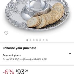 Arthur Court Chip & Dip
