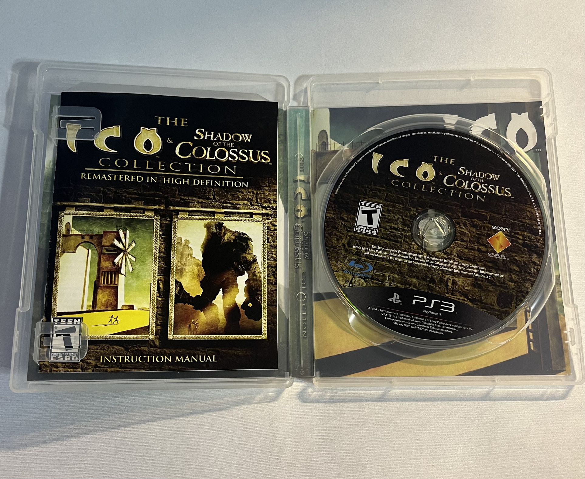  The ICO and Shadow of the Colossus Collection : Sony Computer  Entertainme: Video Games
