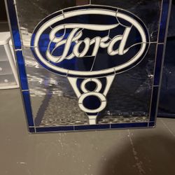 Vintage Ford Custom  Glass