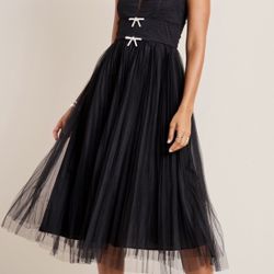 Black Tulle Dress