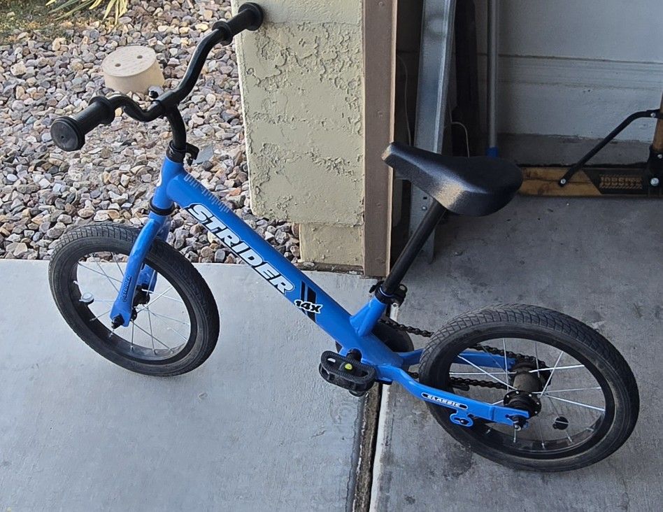 Bike 14x Strider Pedal Bike 14x Easy Ride Pedal Conversion Kit For Strider  Bikes