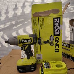 Ryobi 18v 1/2 impact wrench kit