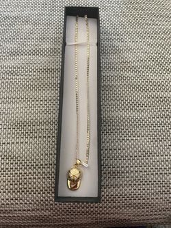 Valentino cap pendant necklace