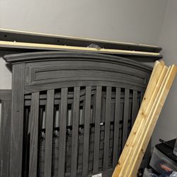 4 In One Crib Full size bed with frame