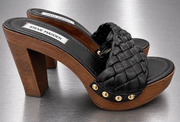 Steve Madden Woven Platform 8.5 Heels