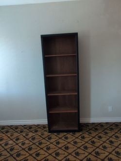 Oak Veneer Bookcase