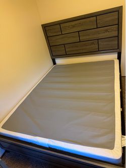 Watson Queen Bed Frame & Headboard Plus Box