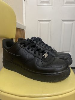 Black AF1s Size 7 Women