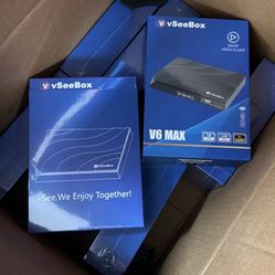 vSeebox V6 Max/ V6 Plus/ Elite Mini/ Elite Ultra/ Superbox S7 Max - Fully Loaded With 2000+ Channels Sports Ppvs Movies Series And More