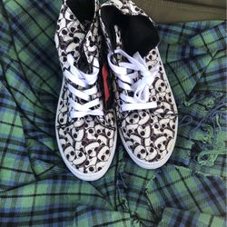 High Top Shoes Size 9