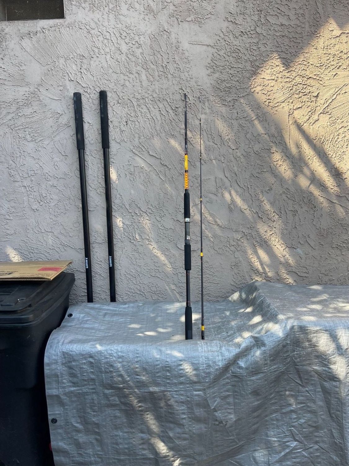 Ugly Stik Bigwater Spinning Rod, 8' Medium Fishing Rod,