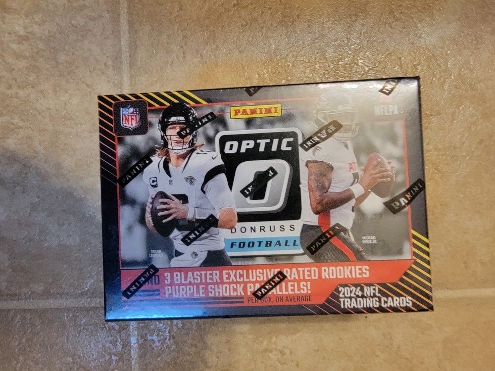 1x 2024 NFL Optic  Donruss Football Blaster Box