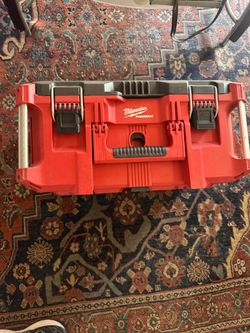 Milwaukee medium tool box pack out used condition