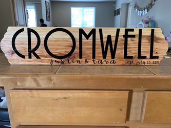 Personalized signs/shirts/sweatshirts